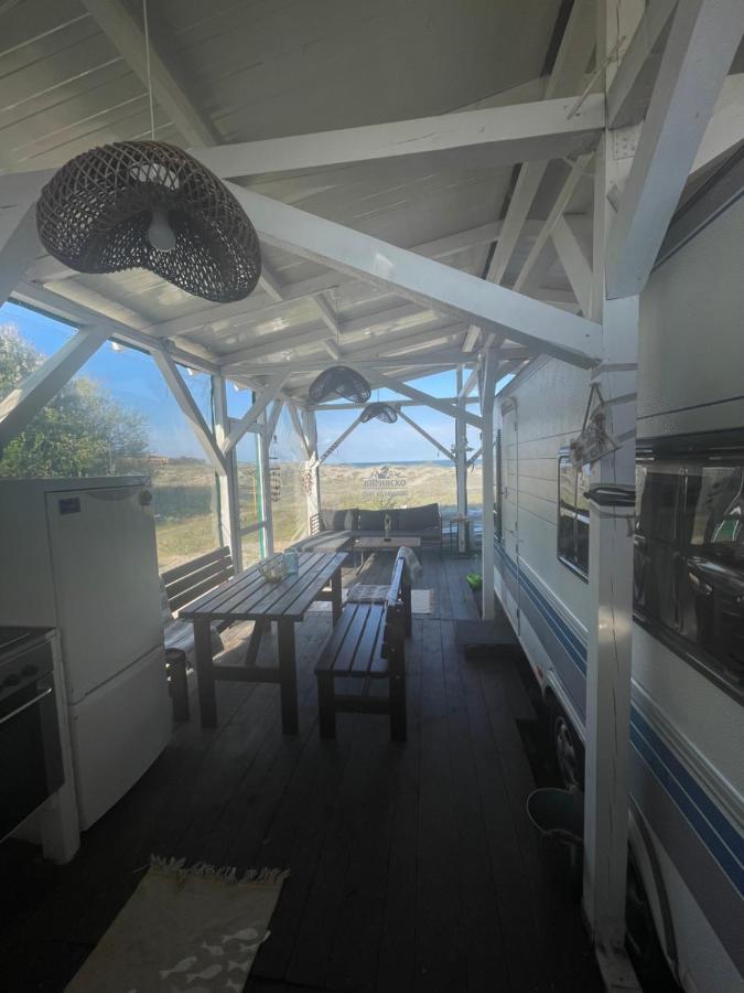 Sea Caravan/Camper On The Beach Kiten  Extérieur photo